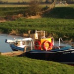 Boating at Bodium Castle near Rye